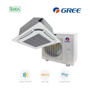 Cassette GREE 4 vías Inverter 34.000 btu 220V